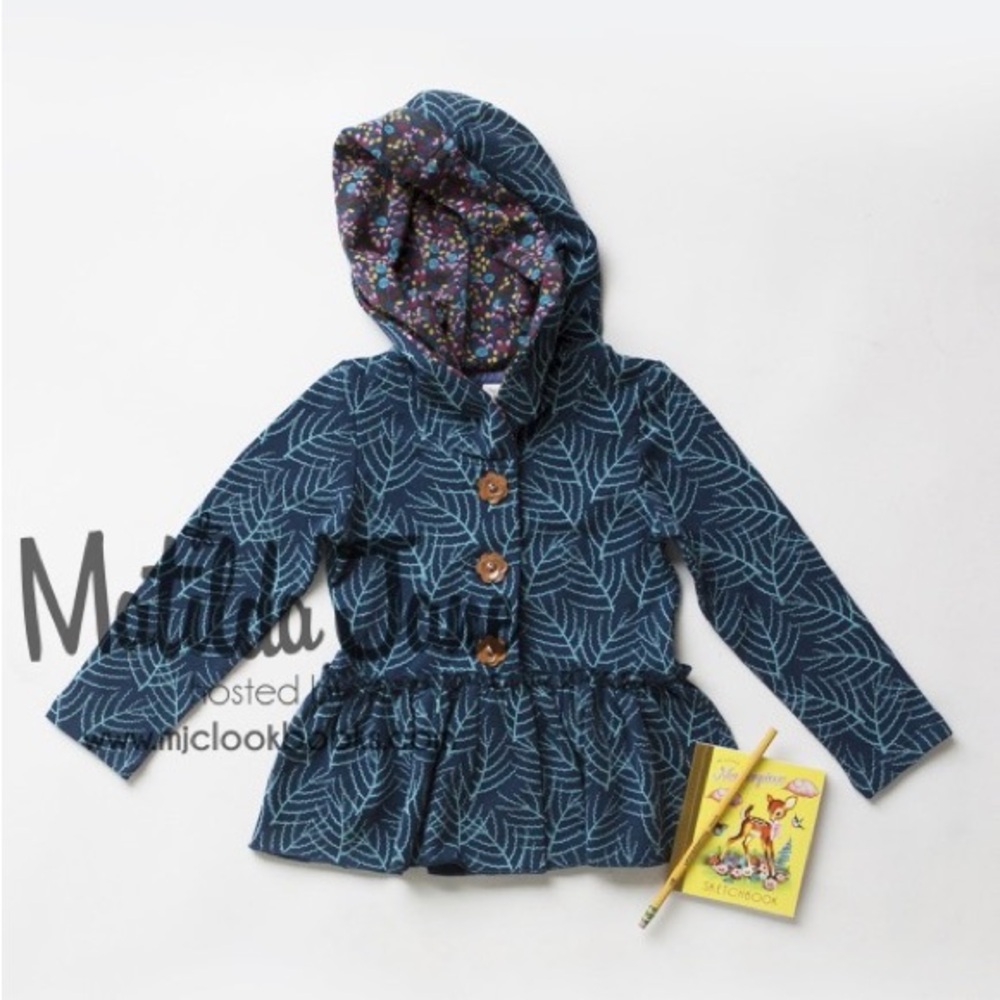 Matilda Jane Paint By Numbers Arcadia Hoodie size 2